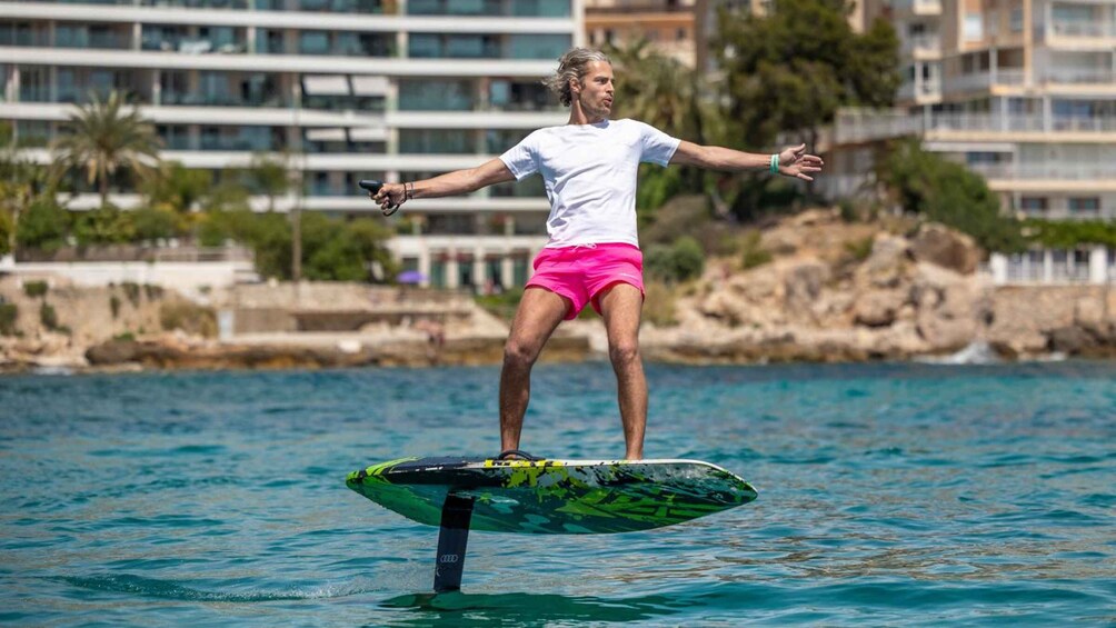 Picture 7 for Activity Mallorca: Electric Hydrofoil Surfing Lessons (E-Foil Course)