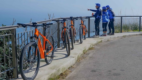 Sorrento: Mozzarella maistui sähköisellä maastopyörällä e-mtb:llä