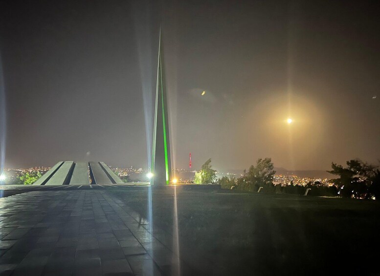 Picture 3 for Activity Yerevan: Night Walking Tour With Enchanting Panoramic Views