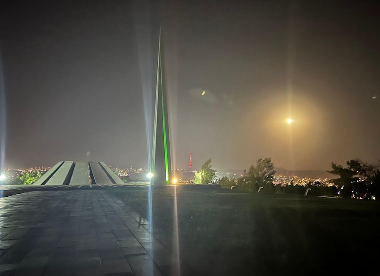 Picture 3 for Activity Yerevan: Night Walking Tour With Enchanting Panoramic Views