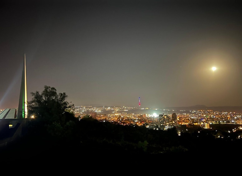 Picture 1 for Activity Yerevan: Night Walking Tour With Enchanting Panoramic Views