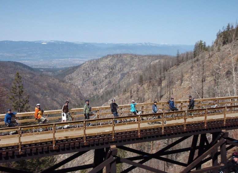 Picture 3 for Activity Kelowna: Myra Canyon E-Bike Tour