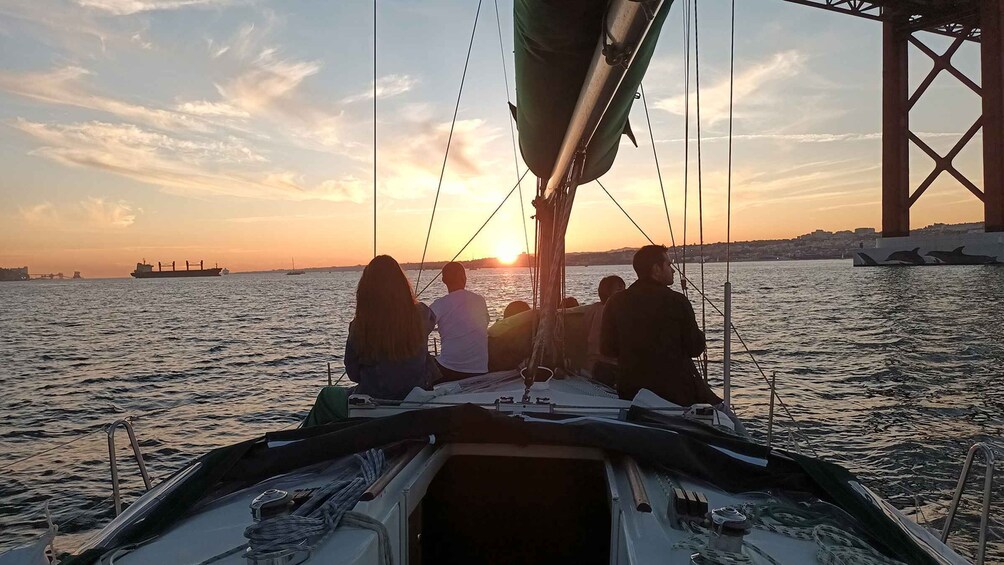 Picture 7 for Activity Lisbon: Sunset Cruise on The Tagus River with Welcome Drink