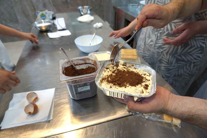 Picture 5 for Activity Tiramisù Making Class With Limoncello or Meloncello Tasting