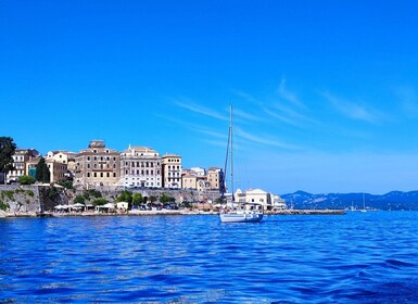 Corfou : Croisière privée d’une demi-journée avec voilier