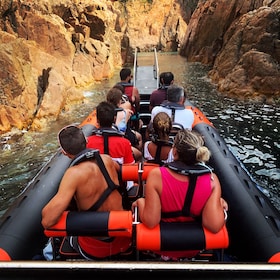 Córcega: calas y cuevas de Piana en barco