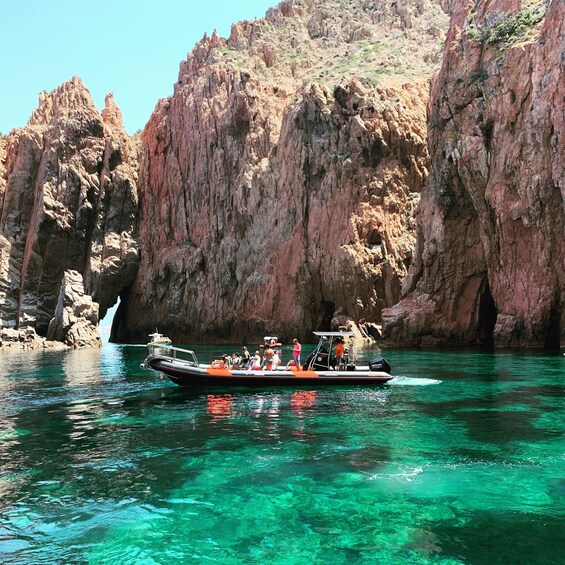 Picture 1 for Activity Corsica: Piana Calanques and Caves by Boat