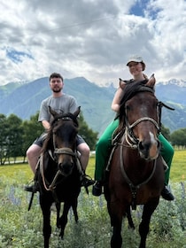 Horse riding tour in Kazbegi