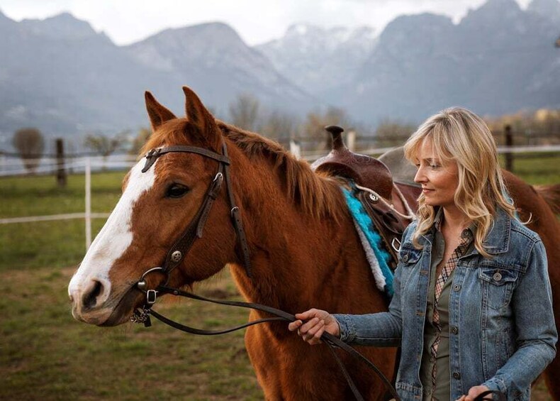 Horse riding tour in Kazbegi