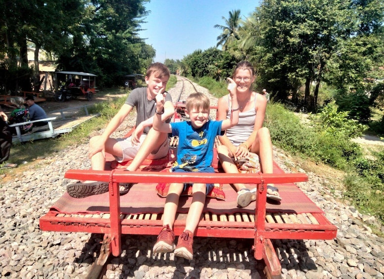 Picture 4 for Activity Battambang: Bamboo Train, Killing Cave, Bat Cave & Sunset