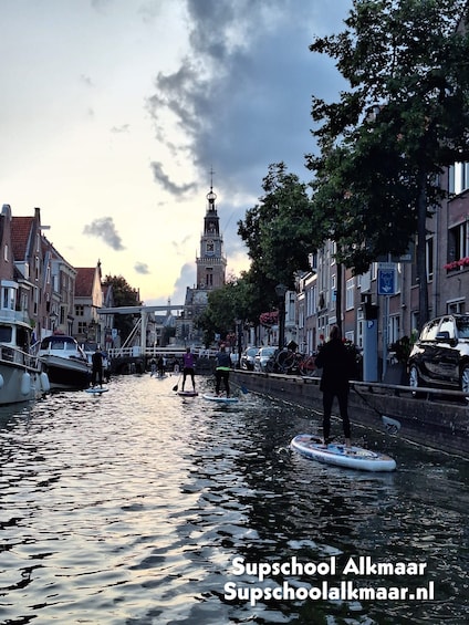 Picture 3 for Activity City Suptour (2 hr), Explore the waterways of Alkmaar