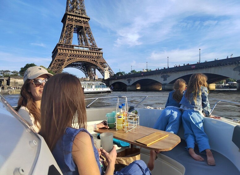 Picture 5 for Activity Paris private boat Seine River start near Eiffel Tower