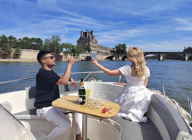 Picture 8 for Activity Paris private boat Seine River start near Eiffel Tower