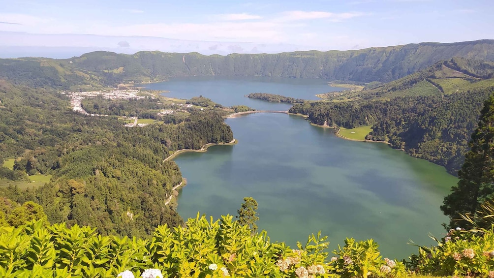 Picture 9 for Activity From Lagoa: Furnas Lake and Waterfalls Guided Full-Day Trip