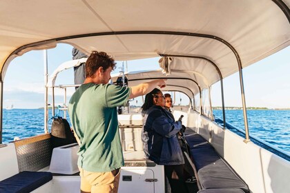 Portland: crucero por el faro al atardecer en Casco Bay con bebidas