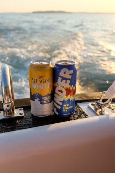 Picture 2 for Activity Portland: Sunset Lighthouse Cruise in Casco Bay with Drinks