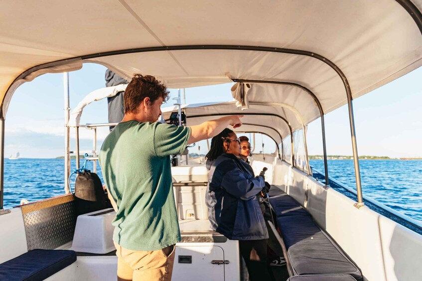 Portland: Sunset Lighthouse Cruise in Casco Bay with Drinks