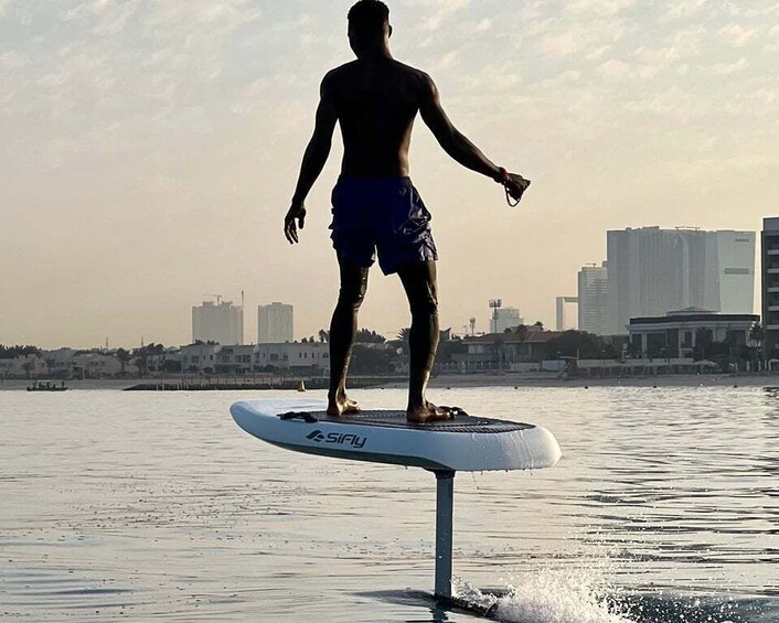 Picture 3 for Activity Dubai: Electric Hydrofoil or eFoil Surfboard Experience