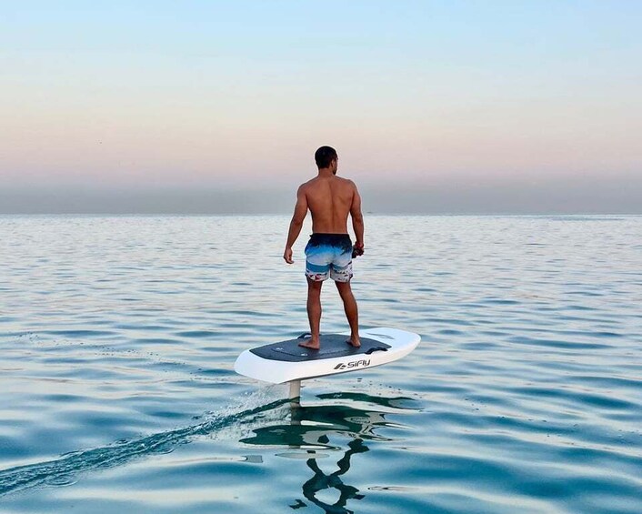 Dubai: Electric Hydrofoil or eFoil Surfboard Experience