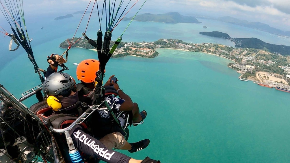 Picture 4 for Activity Phuket: Tandem Paramotor Flying Adventure