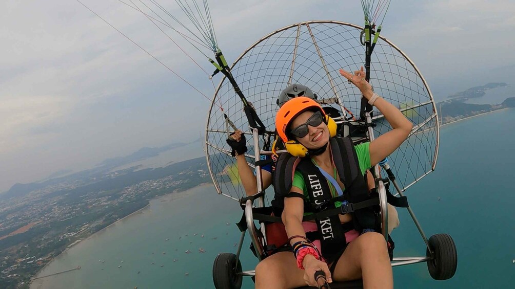 Picture 3 for Activity Phuket: Tandem Paramotor Flying Adventure