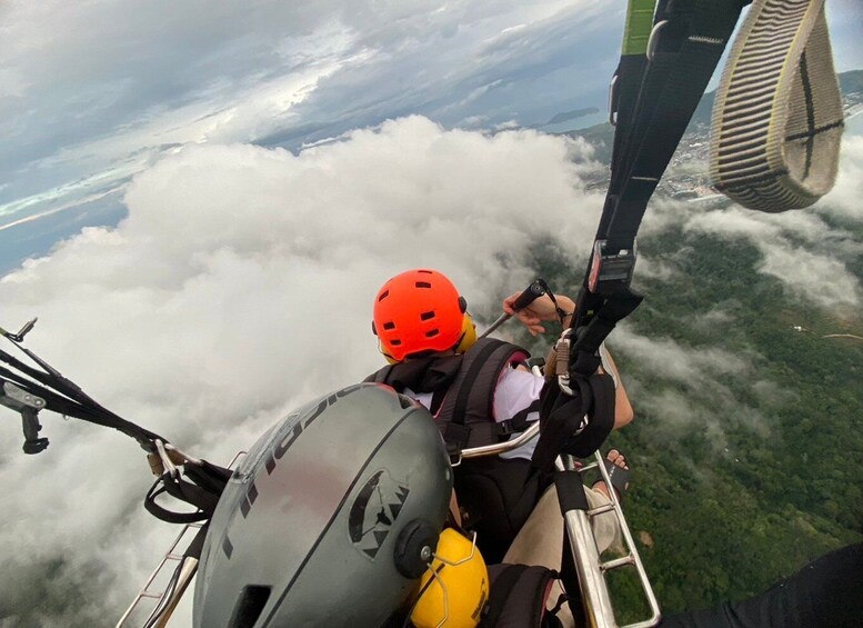 Picture 2 for Activity Phuket: Tandem Paramotor Flying Adventure with Certificate