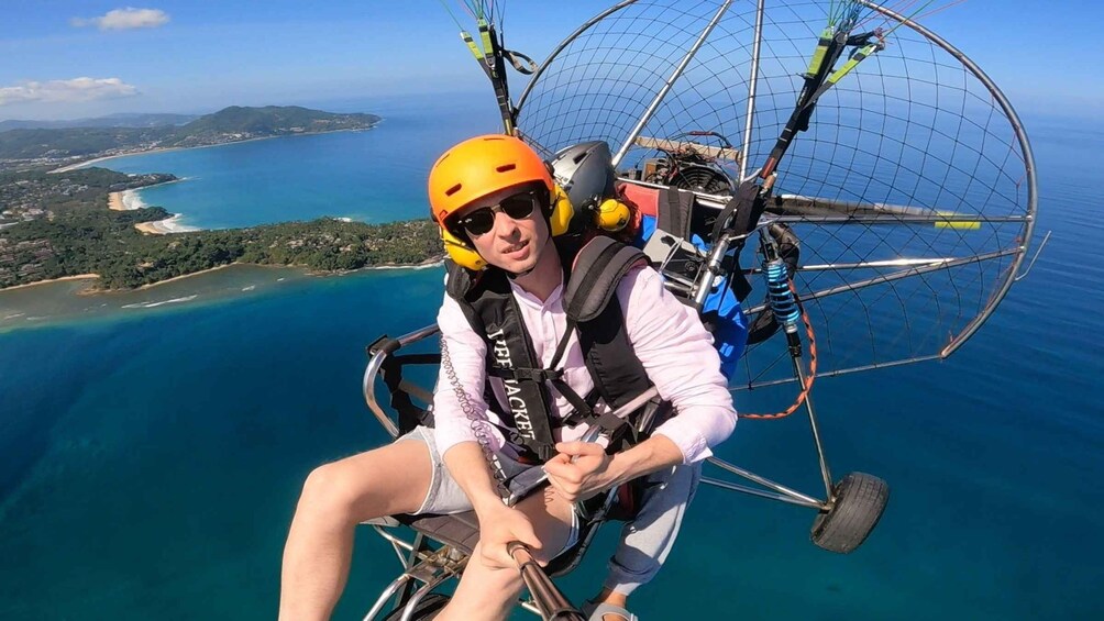 Phuket: Tandem Paramotor Flying Adventure with Certificate