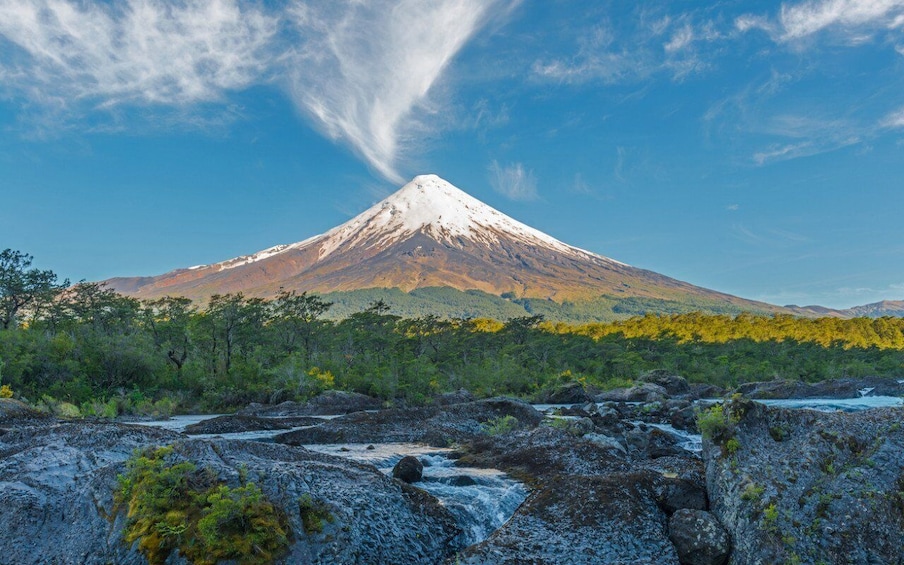 Picture 1 for Activity Puerto Varas: Osorno Volcano Day Trip by Air-conditioned Van