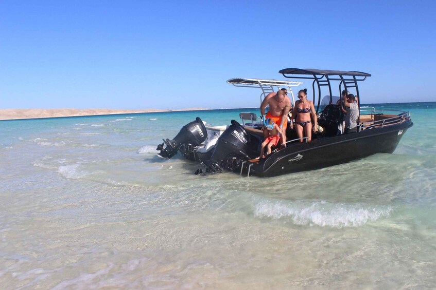 Picture 17 for Activity Hurghada: Private Speedboat To Sand bank Abu Minqar Islands