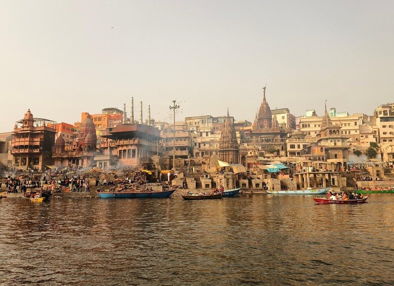 Picture 6 for Activity Varanasi: Manikarnika Ghat (Oldest Cremation Site) Tour