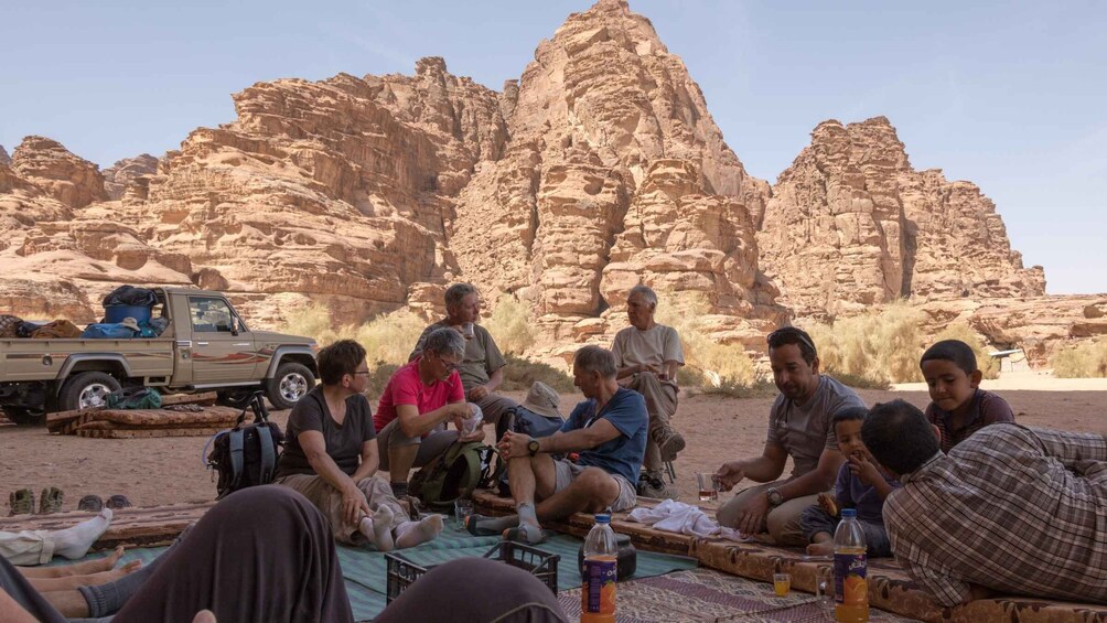 Picture 9 for Activity From Wadi Rum: 2-Day Hiking Adventure and Jeep Tour
