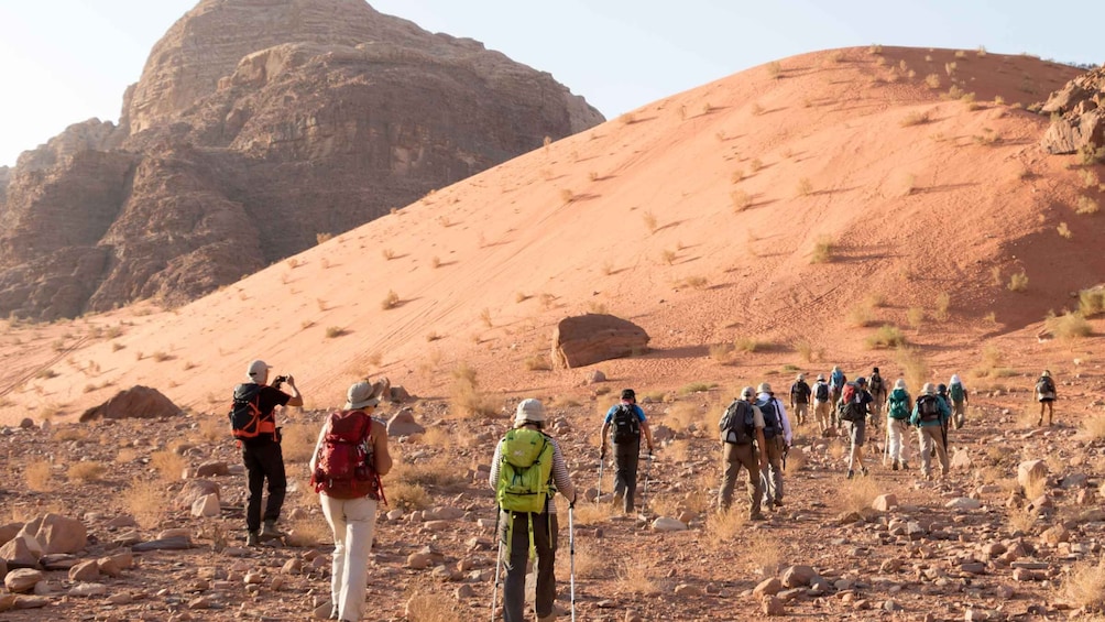 Picture 4 for Activity From Wadi Rum: 2-Day Hiking Adventure and Jeep Tour