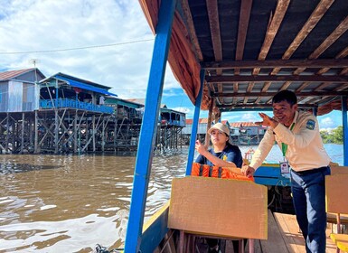 Siem Reap: Tur Tonle Sap dan Kampong Phluk dengan Makanan Jalanan