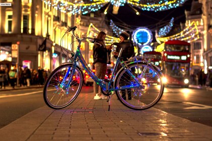 Londoner Weihnachtslichter Fahrradtour