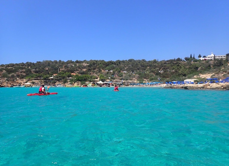 Picture 2 for Activity From Agia Napa : East Cape Greko Private Guided Kayak Tour