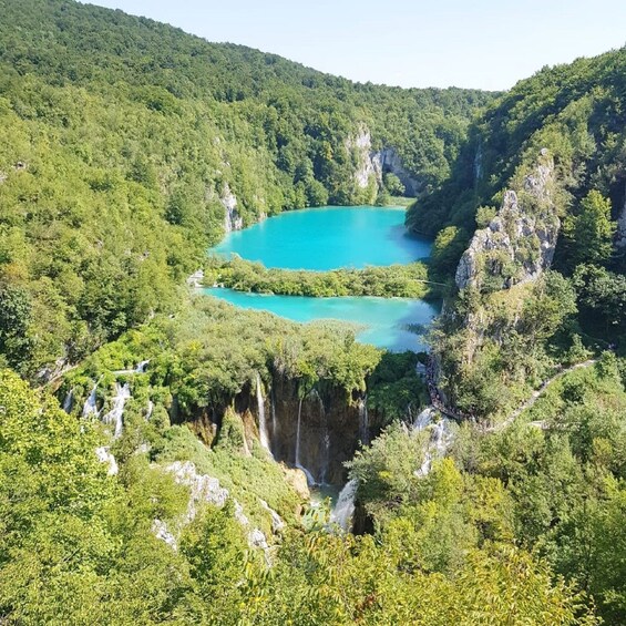 Picture 6 for Activity Plitvice Lakes National Park: Walking, Boat, and Train Tour