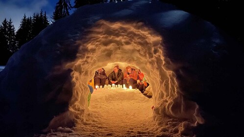 Private starter in an igloo