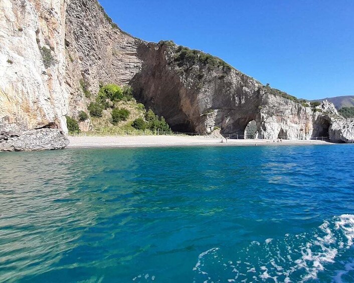 Picture 1 for Activity Palinuro: Boat Trip along the Coast & Blue Grotto Visit