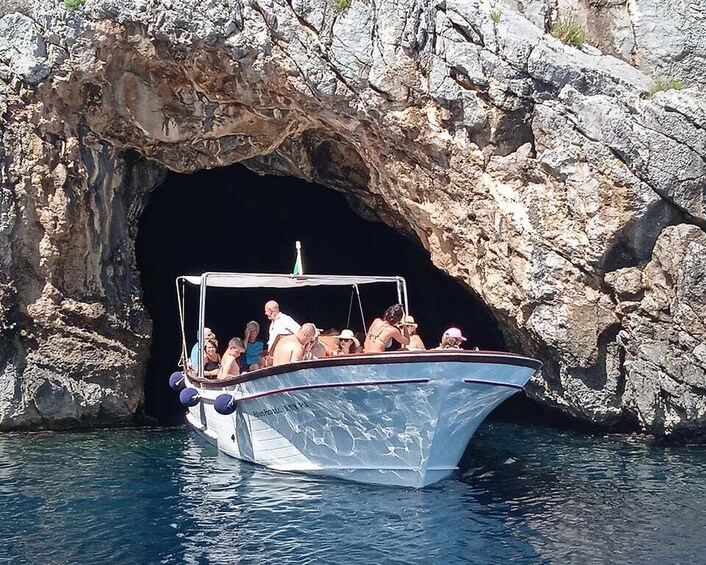 Picture 5 for Activity Palinuro: Boat Trip along the Coast & Blue Grotto Visit