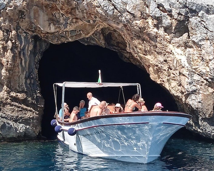 Picture 5 for Activity Palinuro: Boat Trip along the Coast & Blue Grotto Visit