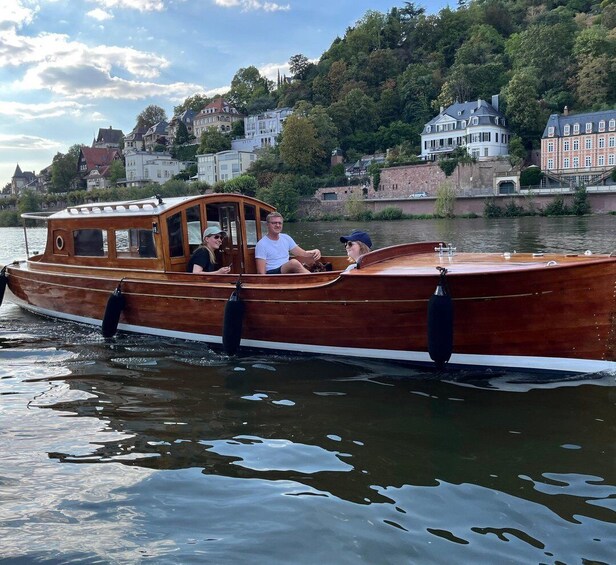 Picture 3 for Activity Heidelberg: Private Neckar River Historic Boat Tour