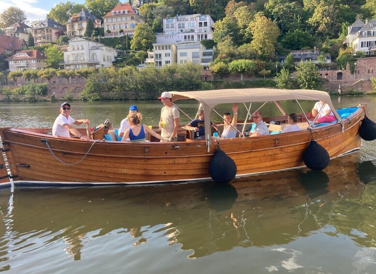 Picture 13 for Activity Heidelberg: Private Neckar River Historic Boat Tour