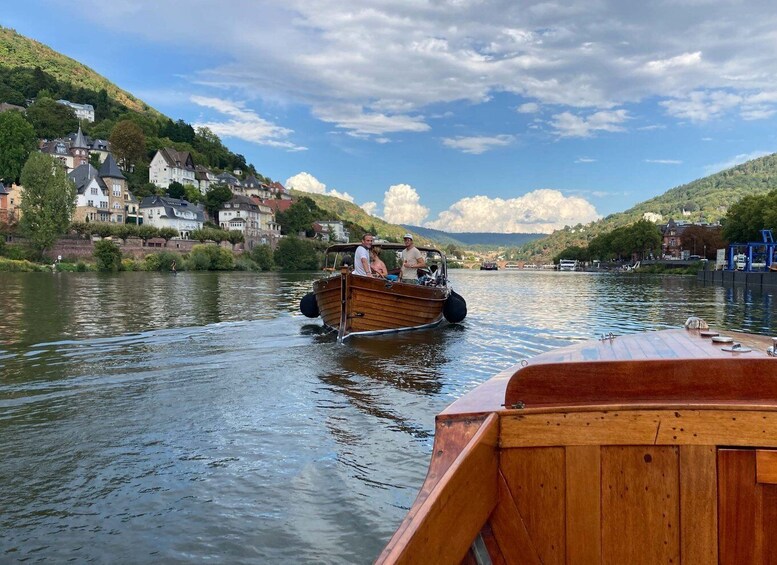 Picture 6 for Activity Heidelberg: Private Neckar River Historic Boat Tour