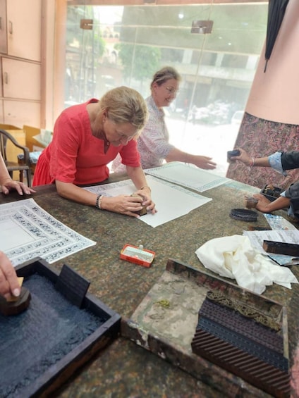 Picture 2 for Activity Jaipur: Block Printing Workshop In the Heart of City Center