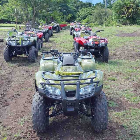 Picture 3 for Activity St. Kitts: Jungle Bikes ATV and Beach Guided Tour