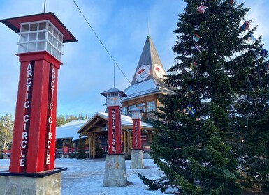 Guided tour in Santa Claus village with hotel pick up