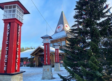 Guided tour in Santa Claus village with hotel pick up