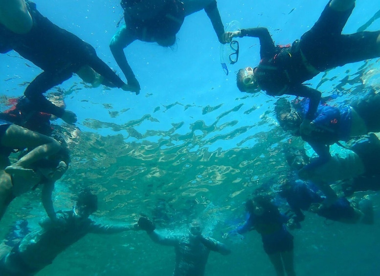 Picture 14 for Activity Naxos: Rina Cave Sea Kayak Tour with Snorkeling and Picnic