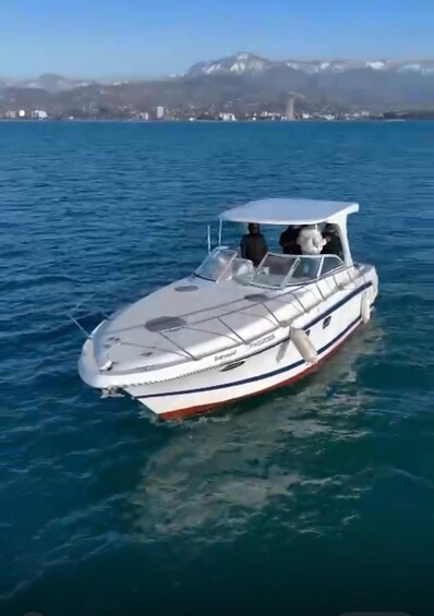 Picture 3 for Activity Batumi: Exclusive Black Sea Adventure – Private Boat Trip