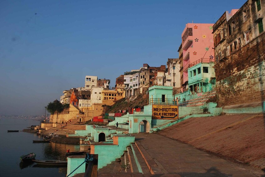 Picture 15 for Activity Varanasi Day Tour - Boating, Walking, Yoga Temple, Wrestling